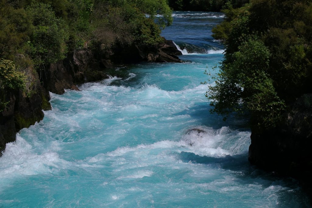 HukaFalls-1024x683 Taupo: Lakes, Waterfalls, & Tui