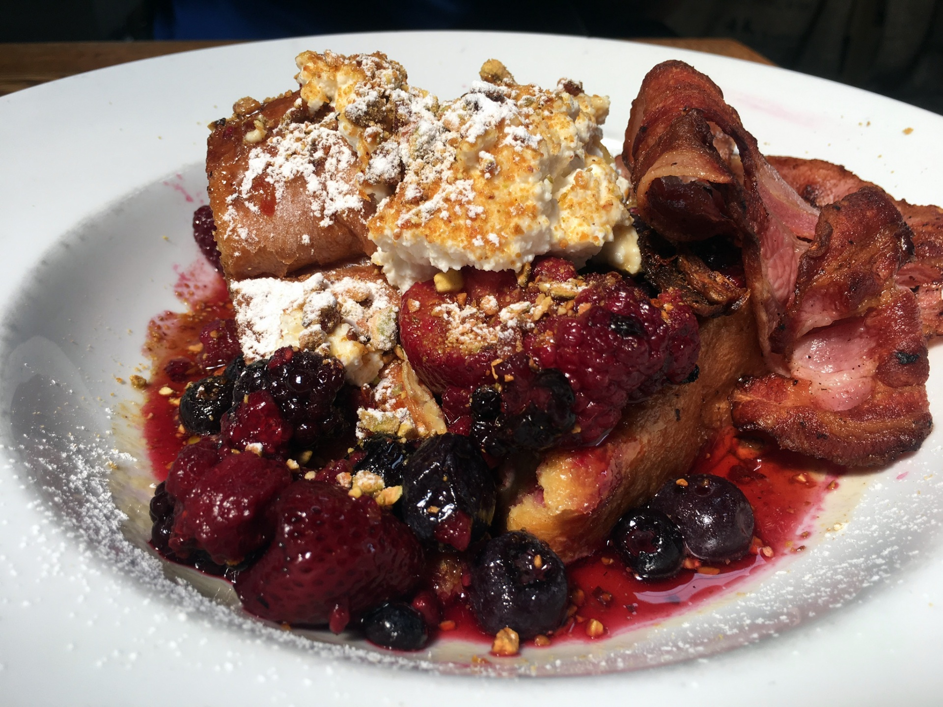 His: French Toast at Black Betty Cafe